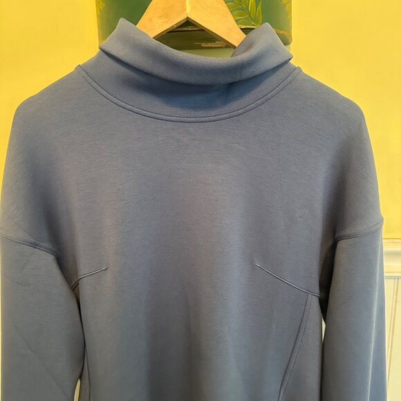 lululemon athletica Slate Blue High-Collar Hoodie - Picture 6 of 9